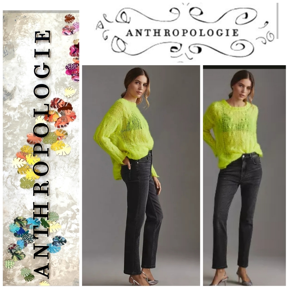 Pilcro Gem high-rise straight leg jean